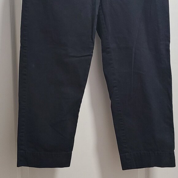 ANN TAYLOR LOFT BLACK CAPRI PANTS - STYLE: JULIE - SIZE 4 - Picture 2 of 15